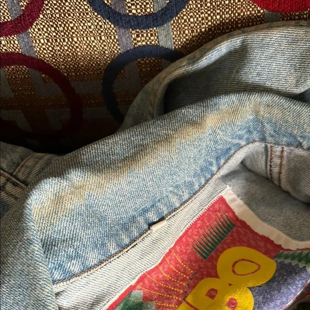 Vintage 1980’s HBO Denim Jean Jacket XL